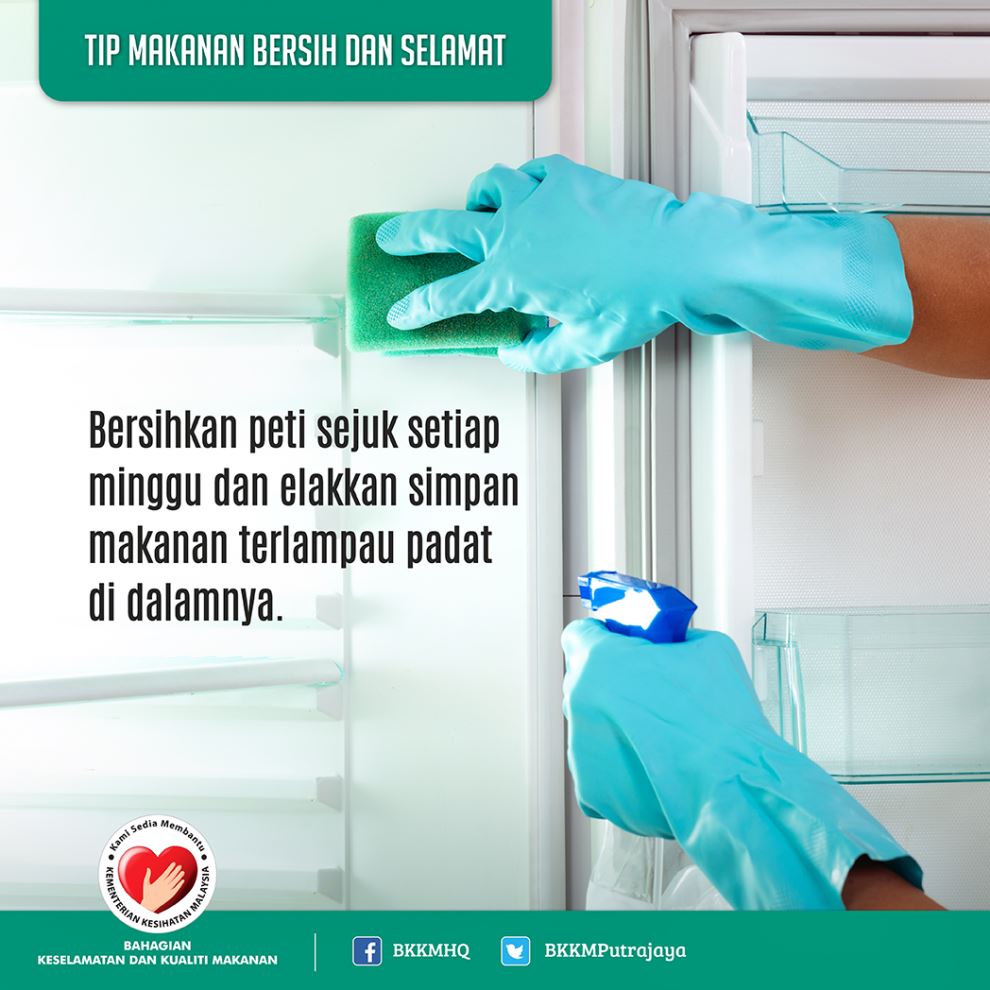 8 tips simpan makanan di dalam peti ais untuk mengelak keracunan