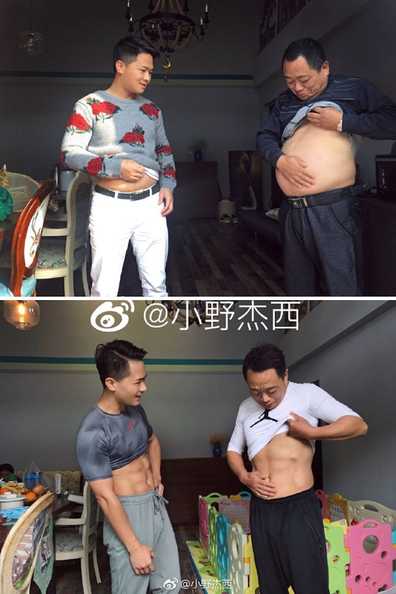 keluarga ni viral selepas berjaya trasnformasi badan menjadi kurus