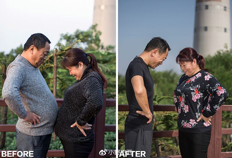 keluarga ni viral selepas berjaya trasnformasi badan menjadi kurus