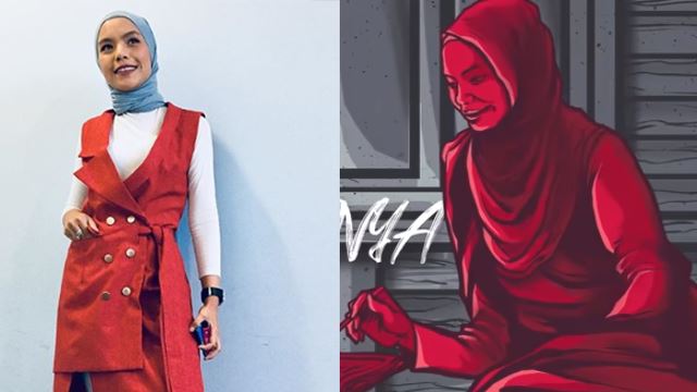 betul ke watak ustazah dalam video naim daniel tu sebenarnya lin ariffin?