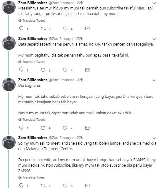 hati-hati! ini taktik terbaru scammer mencuri duit ibu bapa anda