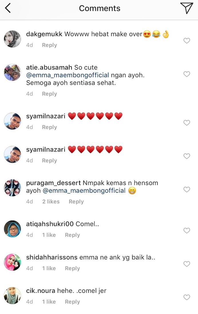 misi handsomekan ayoh- makeover bapa emma maembong jadi perhatian netizen