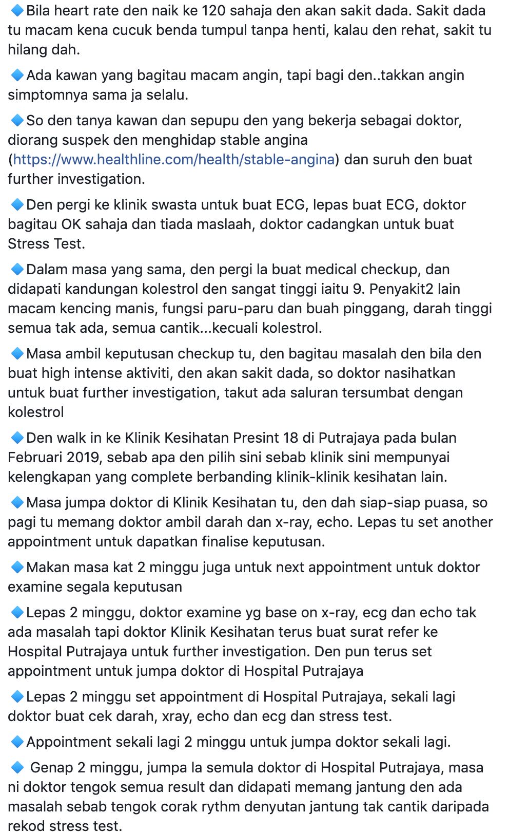 simptom mengenal pasti masalah jantung