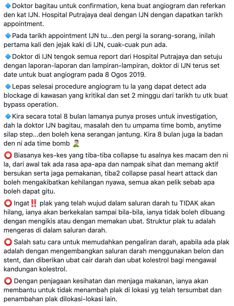 simptom mengenal pasti masalah jantung