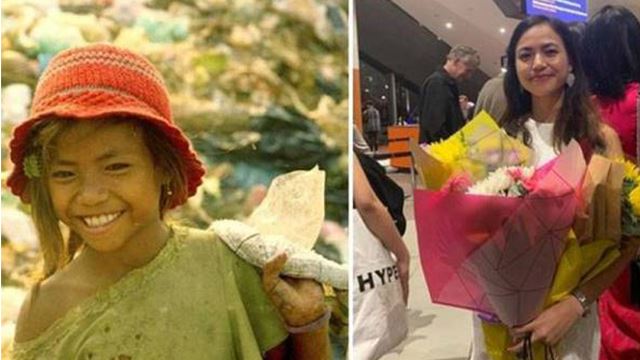 gadis pengutip sampah ini bakal melanjutkan pelajarannya ke universiti dengan tawaran biasiswa