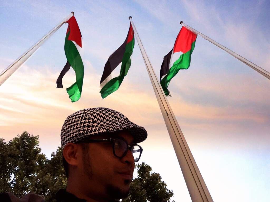 mawi jejakkan diri di masjid al-aqsa