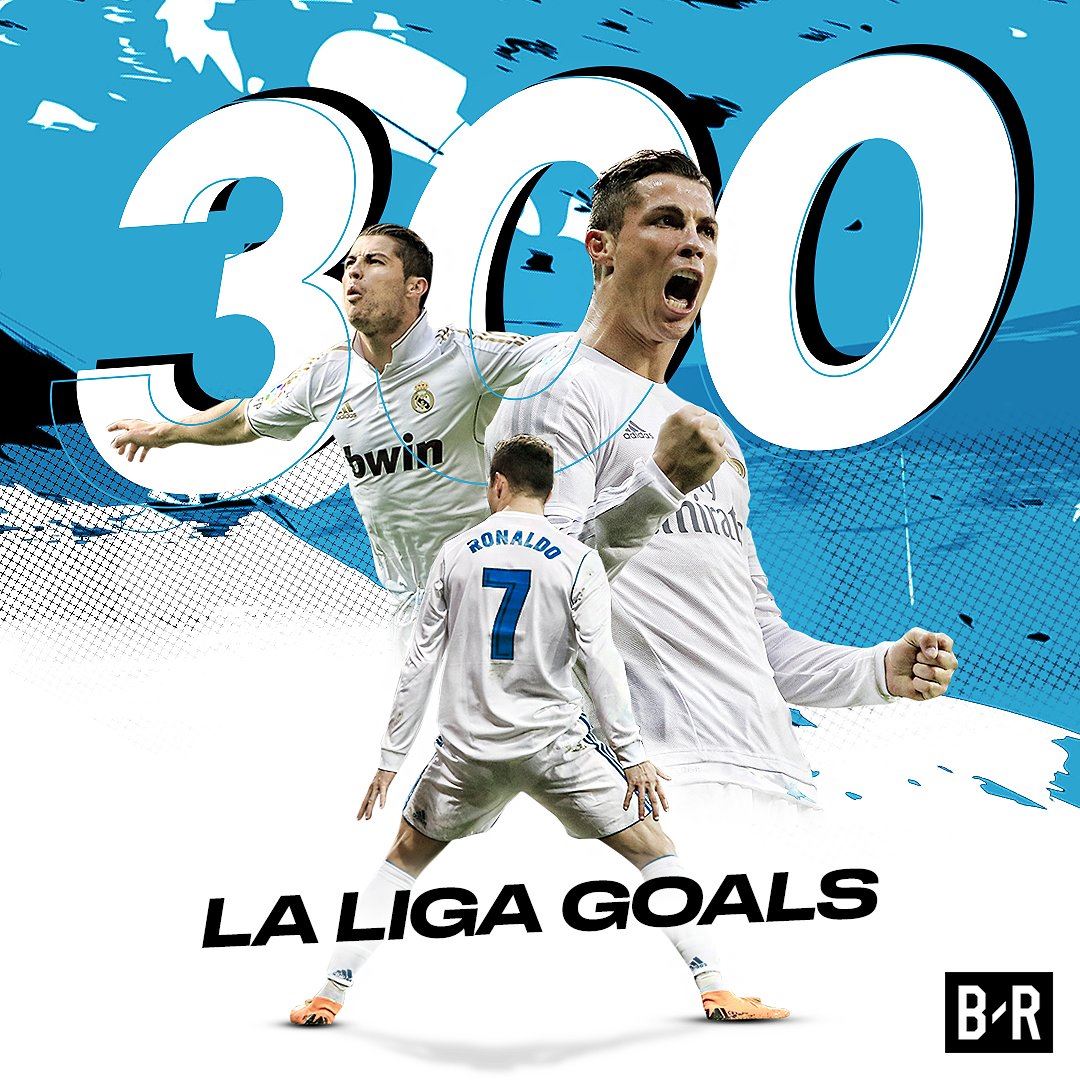 rekod pemain terpantas jaringkan 300 dalam la liga milik ronaldo