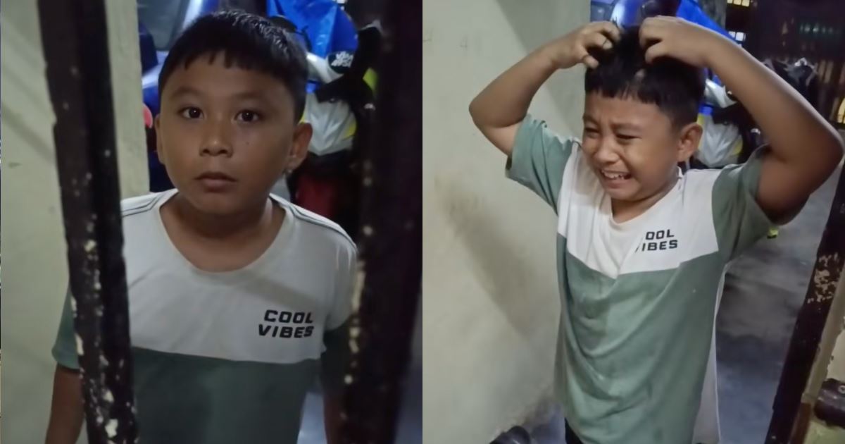 [video] abang sebak terima basikal, hadiah dari bapa - “terima kasih mengalah demi adik-adik…”