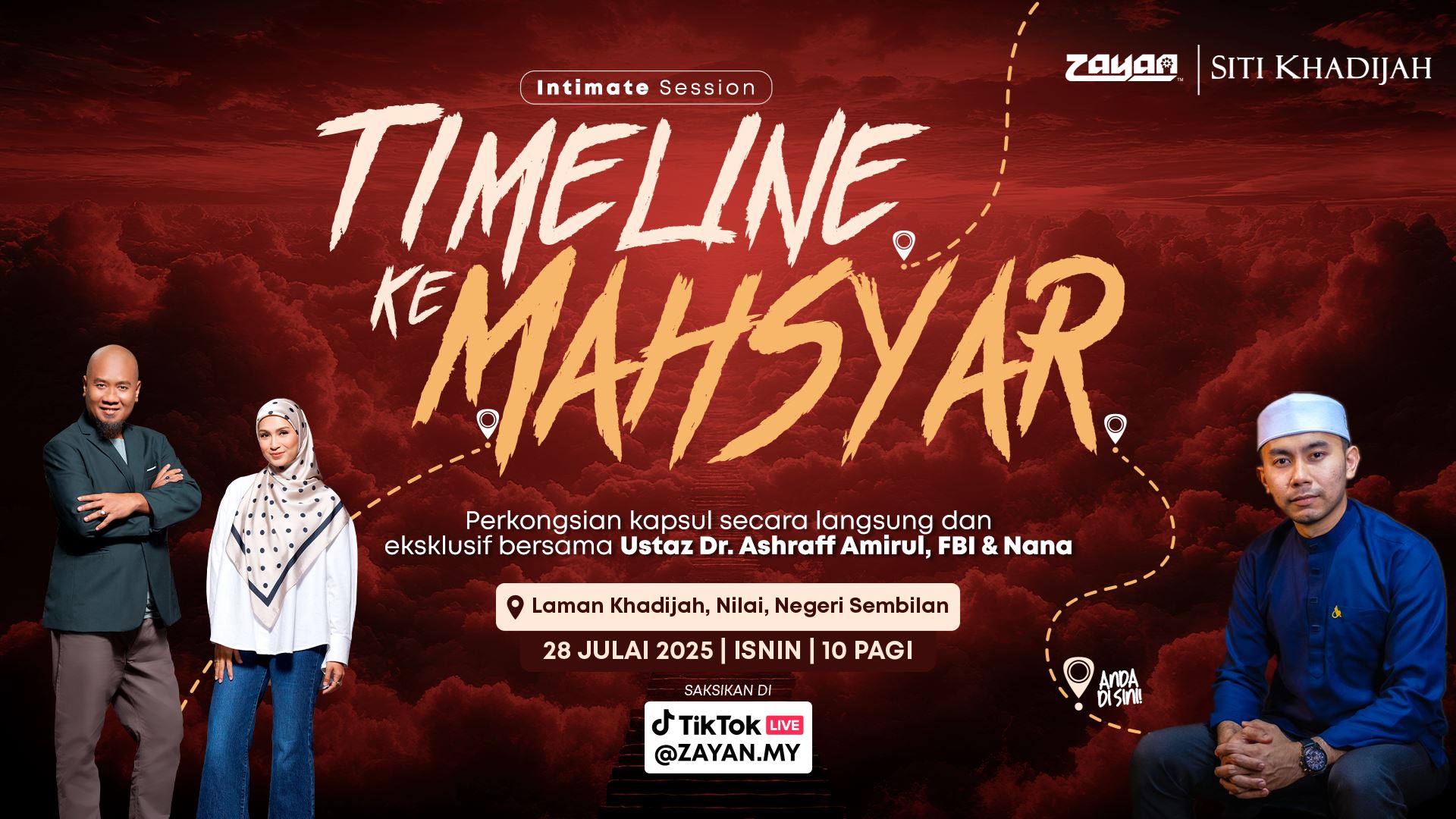 peraduan zayan | intimate session timeline ke mahsyar x siti khadijah