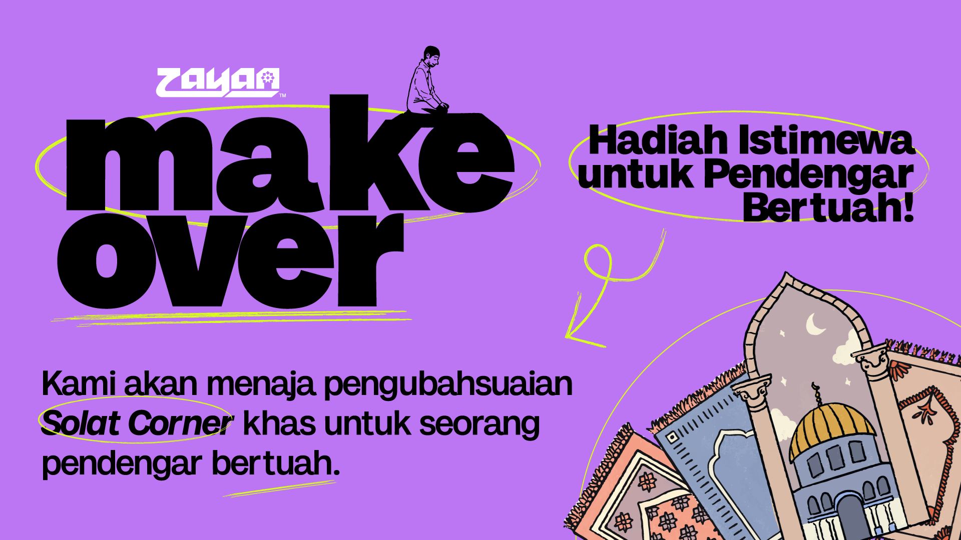 Peraduan Zayan | Zayan Makeover